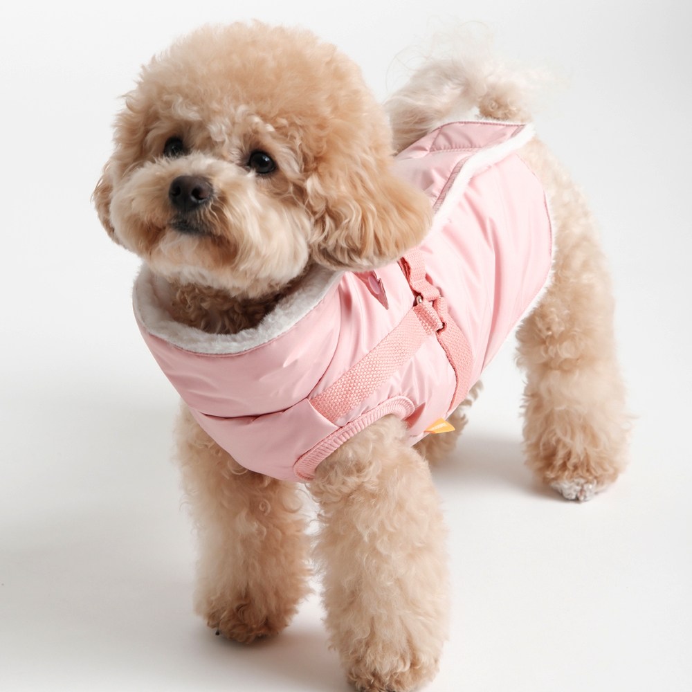 모즈펫 퓨어퍼 강아지 패딩 하네스 겨울옷 조끼 39,800원