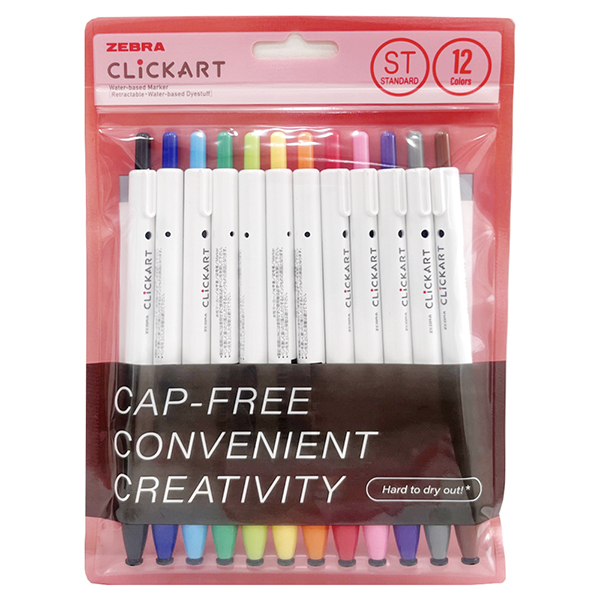 제브라 클릭아트 마커 ST 12종세트 11,800원