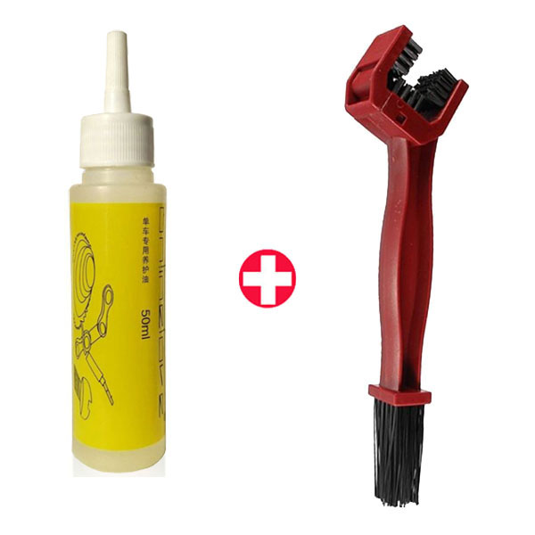 make speed 자전거오일1P + 자전거체인 청소솔1P 세트 8,000원