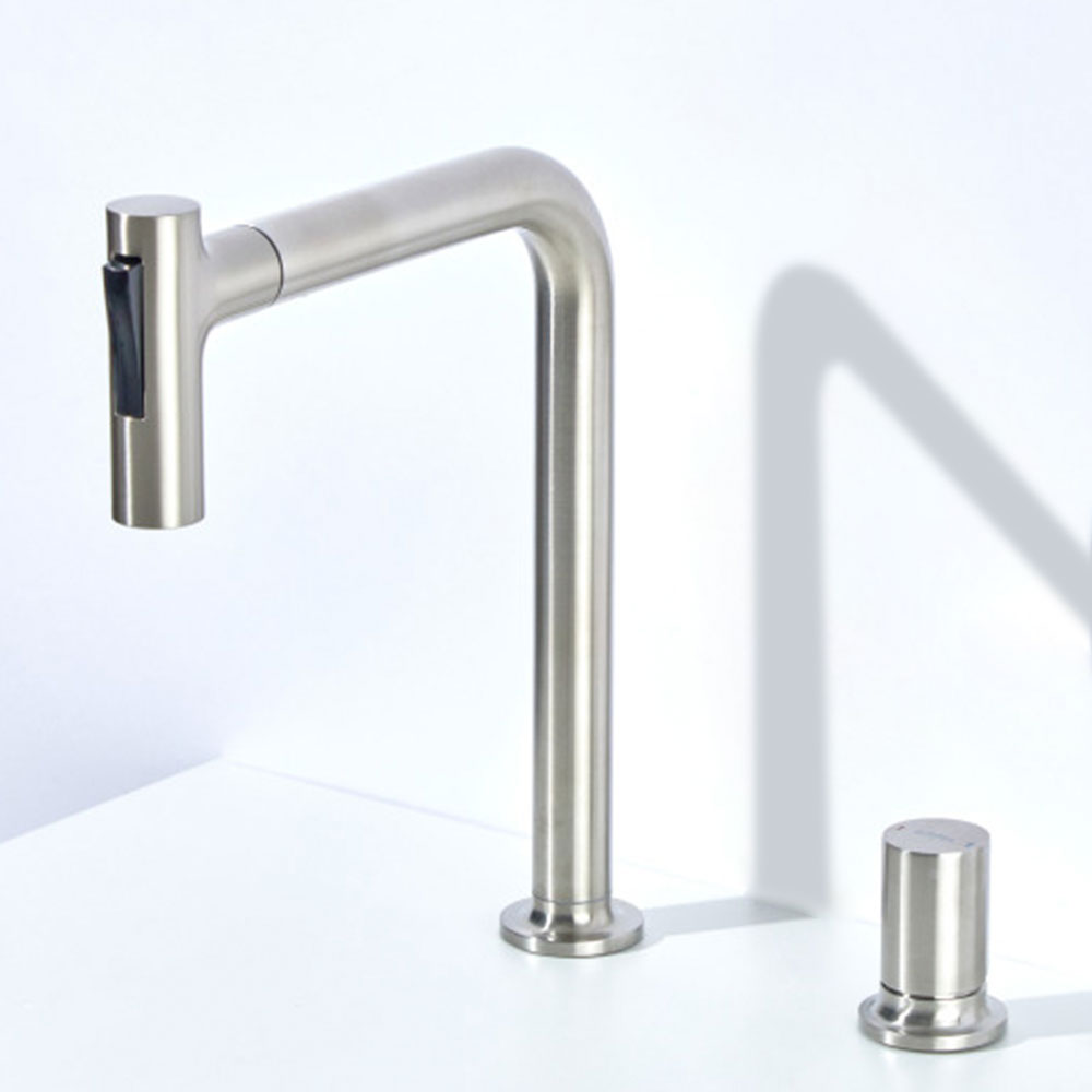 하츠 폰테202 싱크대수전 투홀 주방수전 FC-IS100 160,000원