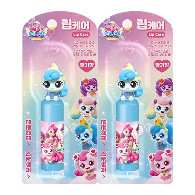 1+1 캐치티니핑 립케어 립밤 딸기향 6종 택2개 12,500원