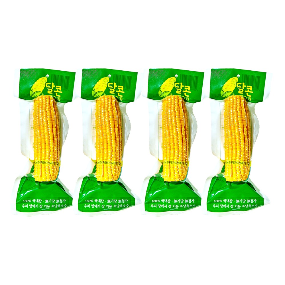 달콘 국내산 진공 초당옥수수 250g, 4개, 250g 14,900원
