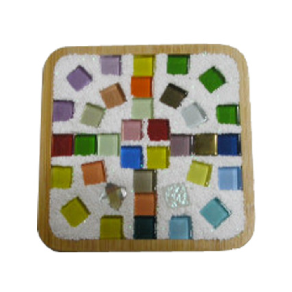 정사각 타일 컵받침 패키지 1세트(6개), 1세트 12,500원