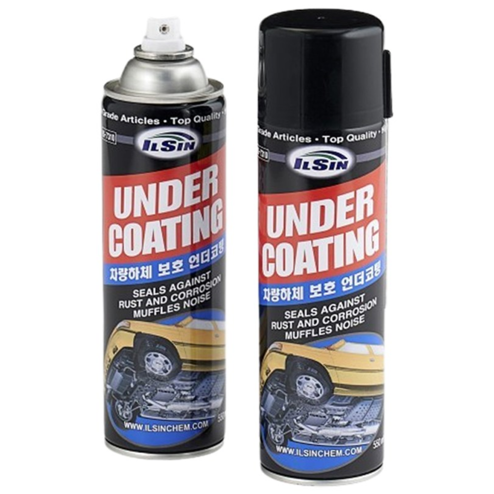 자동차 하부 코팅제 언더코팅제 스프레이 부식방지 소음방지 검정 언더쉴드, 1개, 현재가 3,200원