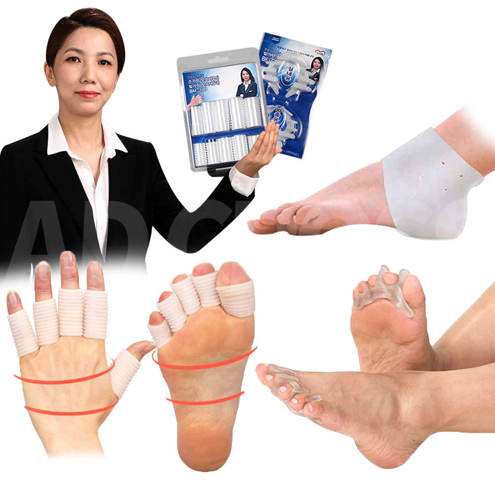 [인포벨] 애드크로스 홈쇼핑 안소미원장의 BK골드 발가락 교정링 발보호대 무지외반증 교정기 54,800원