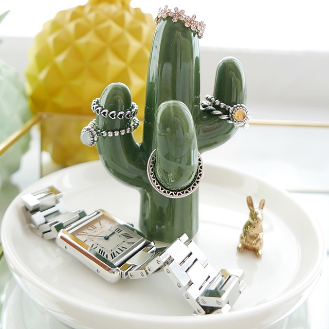 주앤지 반지 주얼리 악세사리 보관 트레이 홀더, 선인장 C 6,990원