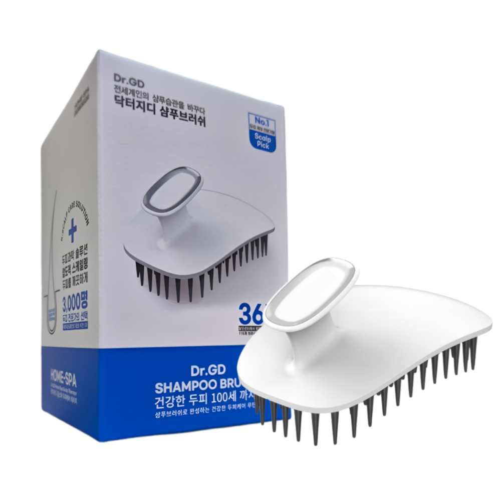 닥터지디 샴푸브러쉬 두피 마사지, 1개, 실버 29,600원