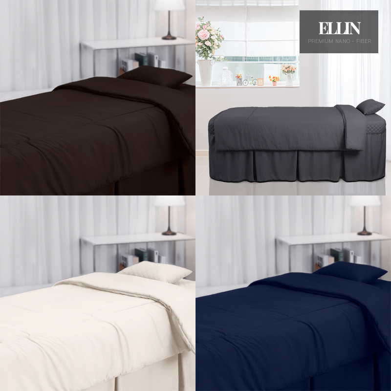 맞춤제작 엘린 미용 베드커버 이불 패드 경락베드 침대커버 피부관리 고급원단 - 한국 63,000원