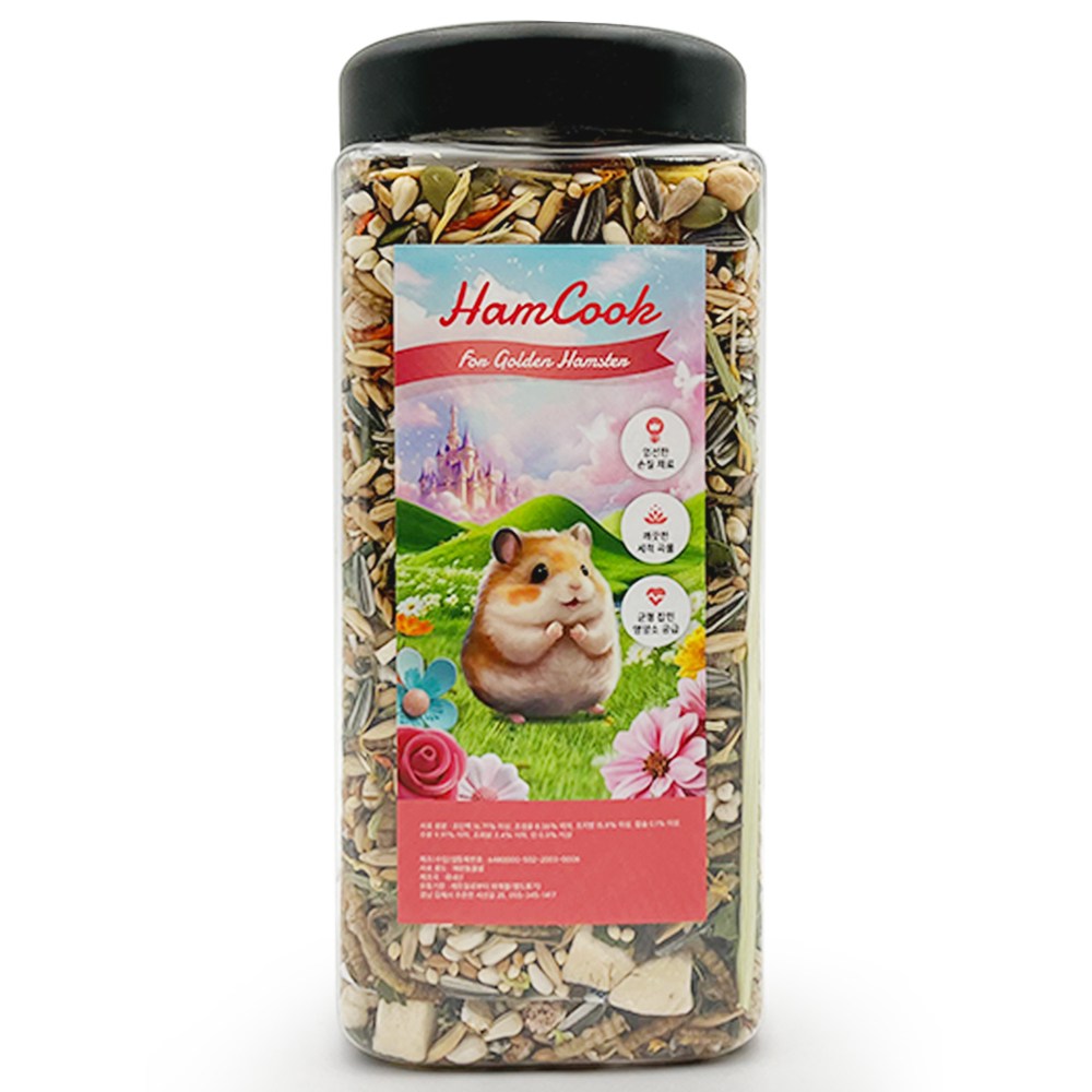 햄쿡 골든 햄스터 사료, 1개, 550g 15,500원