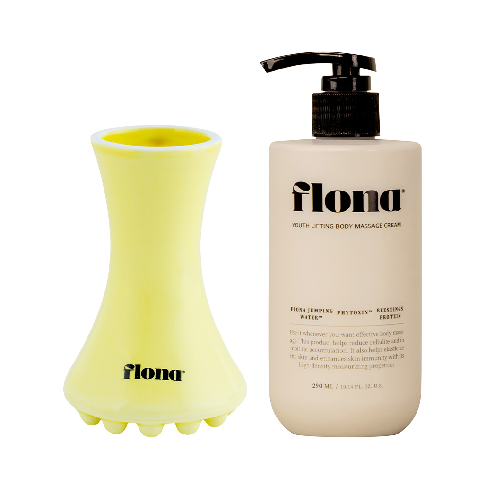 플로나 세라믹 페이스괄사 + 리프팅 콜라겐 크림 115,000원