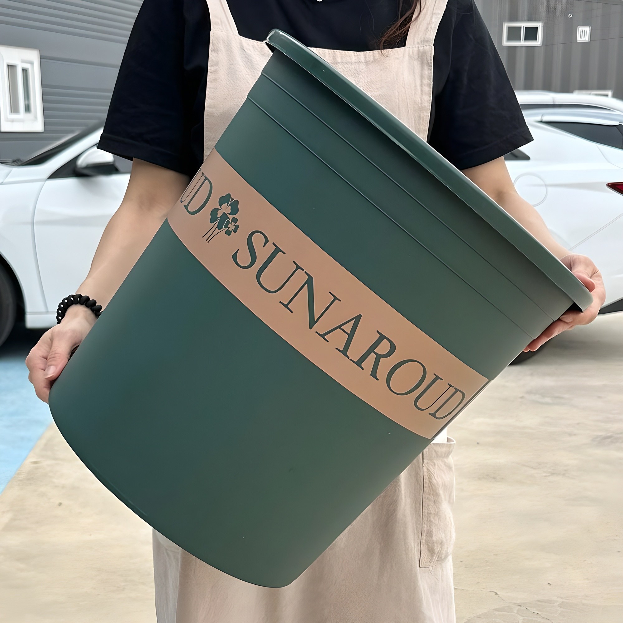 (포워드테크) 대형화분 플라스틱 가드닝 분갈이 화분 6호( 33.4cm x 31.7cm) 7호( 38.6cm x 38cm) 택 1+화분물주기 1p 증정 9,910원