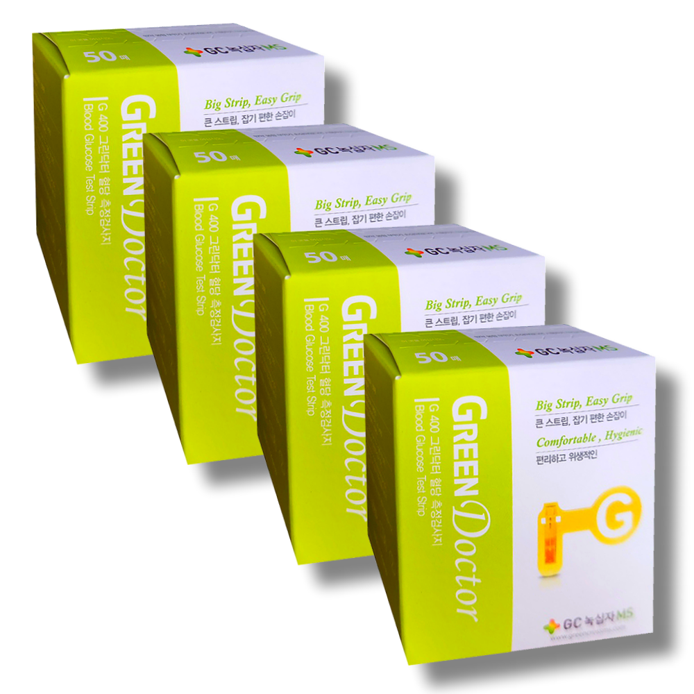 YL와이엘 녹십자 혈당검사지 그린닥터 시험지 50매 100매 150매 200매 250매 300매 GC 녹십자 메디스 MS 혈당 측정 검사지 당뇨 스트립 혈당지 60,000원