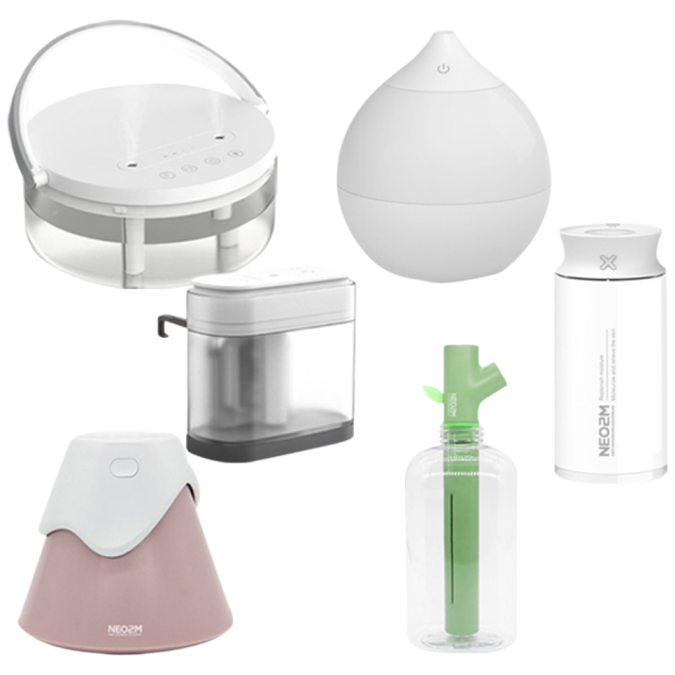 NEO2M USB 미니 가습기 21종 모음전 사무실 차량용 무드등 대용량 38,300원