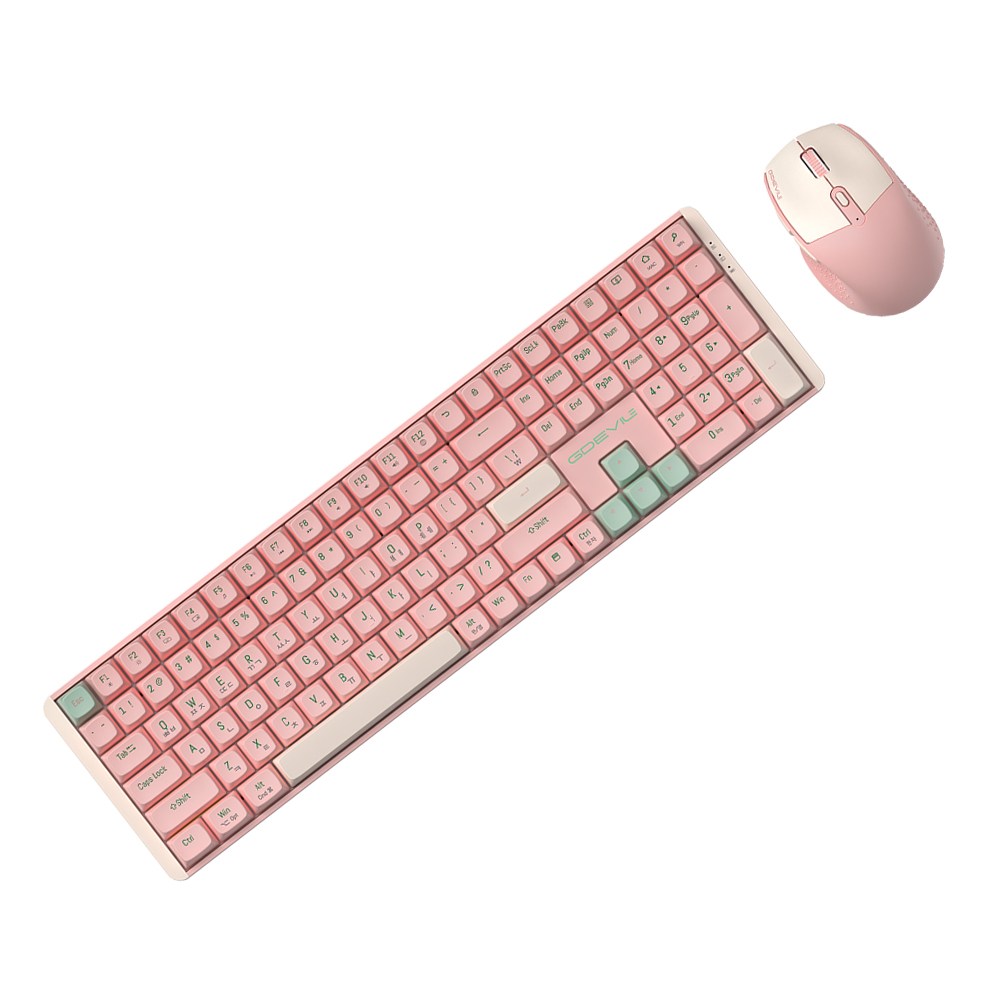지데빌 GDEVIL MK850W 무선 MAC 호환 기계식 키보드 마우스 세트 65,720원