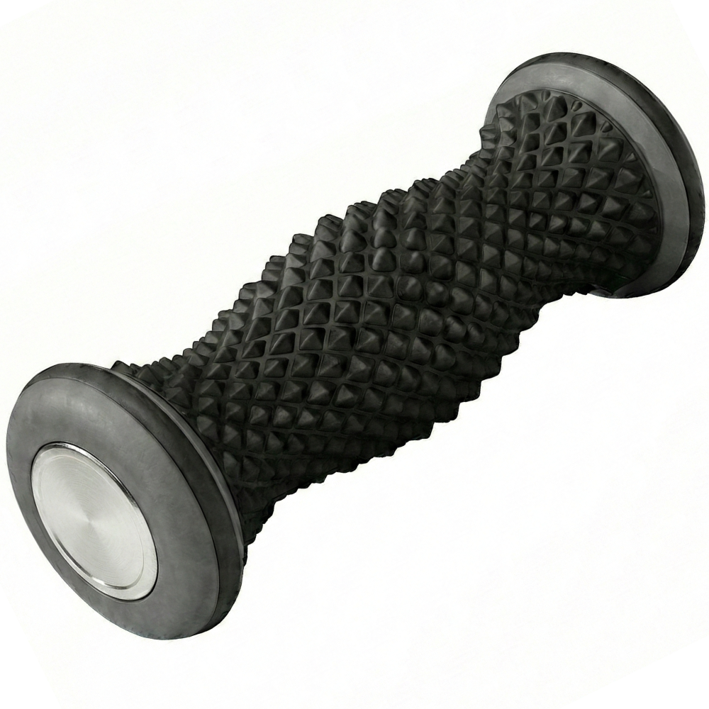 라이언문 족저근막염 마사지 발바닥 지압 종아리 돌돌이 발 마사지기 풋 롤러, 블랙, 1개 8,900원