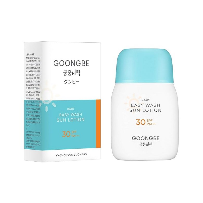 GOONGBE (군비) 프리뮨 자외선 차단제 선케어 (60g/이지워시 선로션) 60g SPF30 PA +++ 비누로 지울 수 있다 선로션 선크림 아이 아기 베이비 자외선 차단 선탠 34,580원
