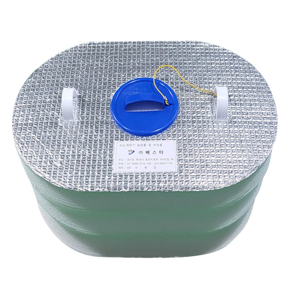 수도계량기 확실한 동파방지 'PE 커버 보온재 15mm' 단열재 배관 내복 강추위, 1개 19,000원