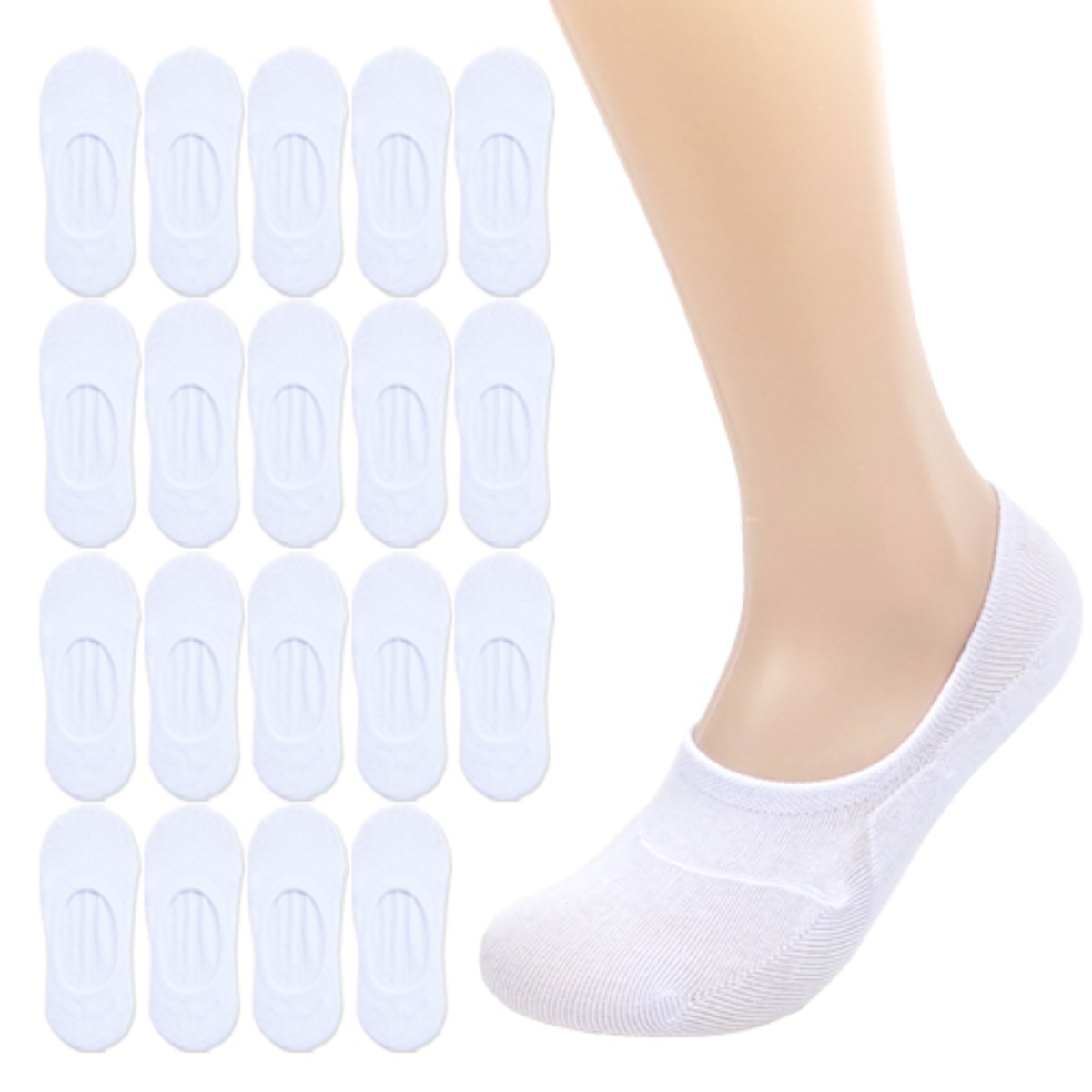 올리싹 10+10 대용량 남성용 국산 3중홀딩 페이크삭스 양말 덧신 17,900원