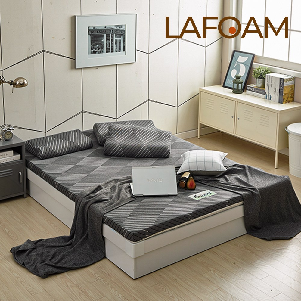 라폼 천연라텍스 매트리스 15cm 퀸(Q) 미디엄하드 - 방수속커버+겉커버증정 713,000원