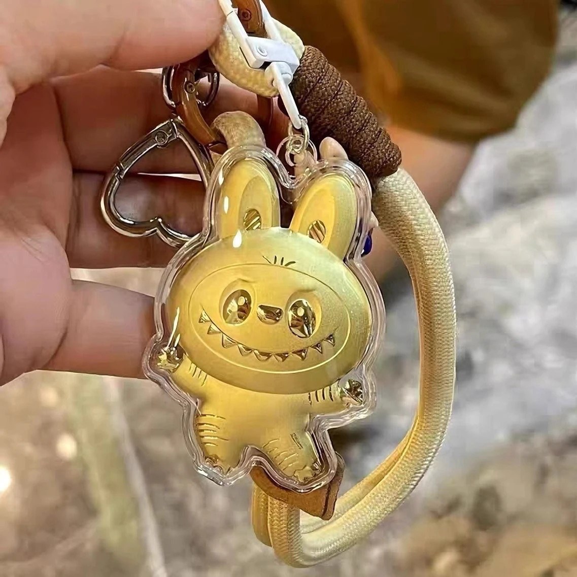 신상 라부부 가방 장식 Labubu 휴대폰 스트랩 미니 키링 선물 18,880원