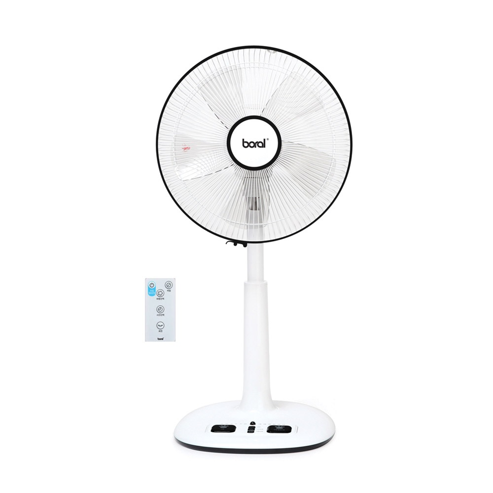 [리퍼상품] 보랄 발터치 스탠드 선풍기 5엽 14인치 리모콘형 34,900원