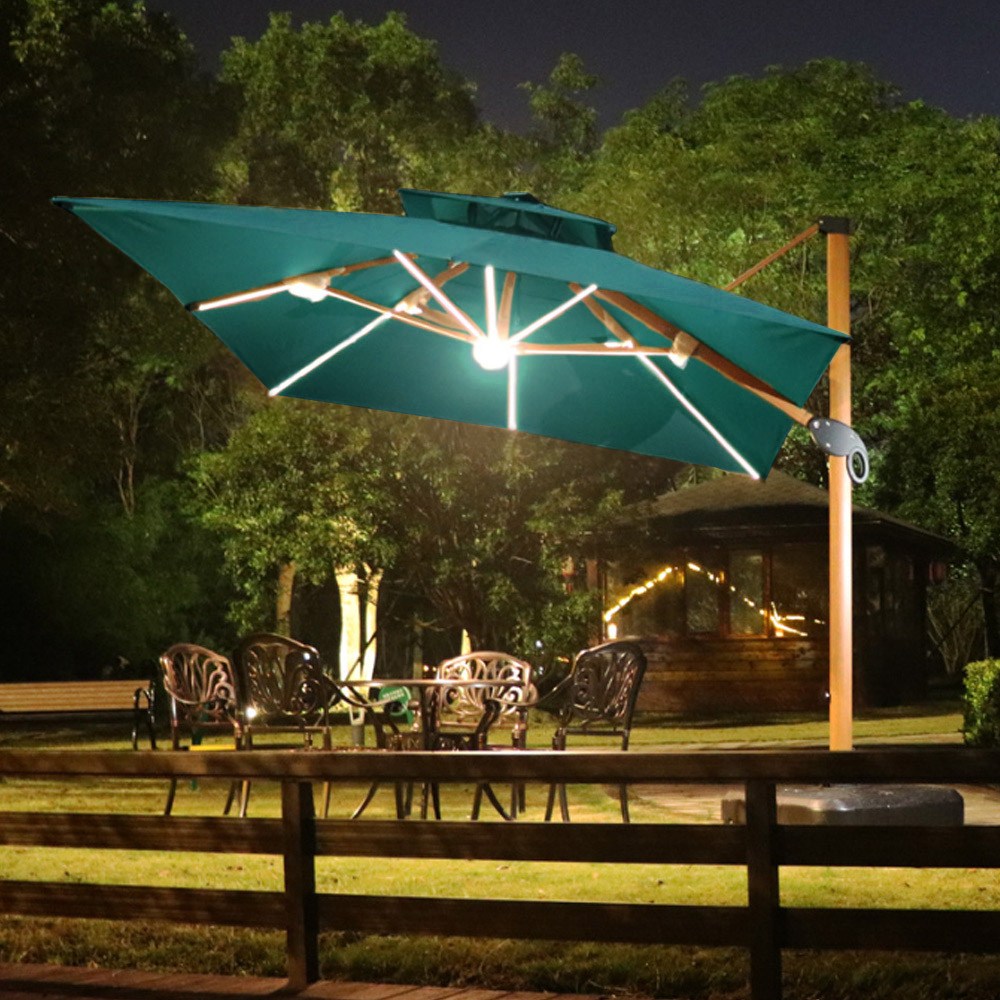 그린 300x400cm 태양광 사각 파라솔 LED gcp*62957kr 1,644,690원