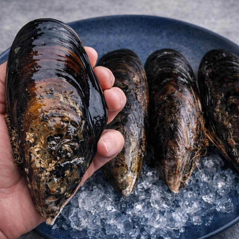 당일채취 제철 특대 홍합 담치 섭, 1개, 자연산 담치 21-30미 3kg 52,900원