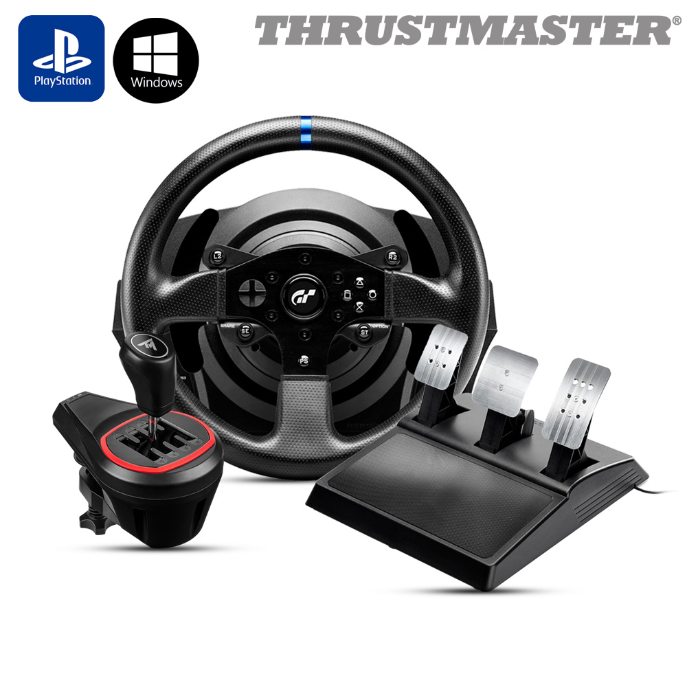 트러스트마스터 T300RS GT 레이싱휠, TH8S 쉬프터 패키지(PS5,PS4,PC용) 598,000원