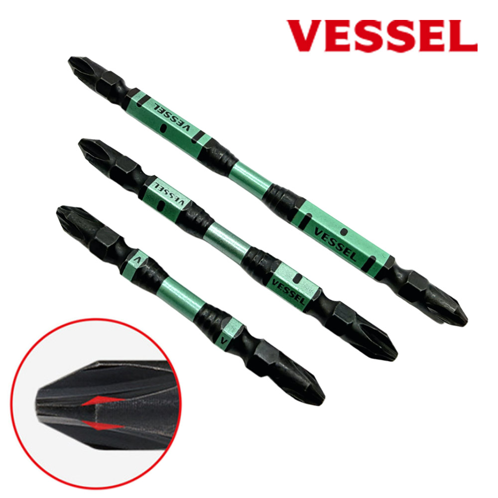 베셀 블랙 리브 스텝 토션 비트세트 임팩용 십자 육각 3P세트 BW-41243 12,880원