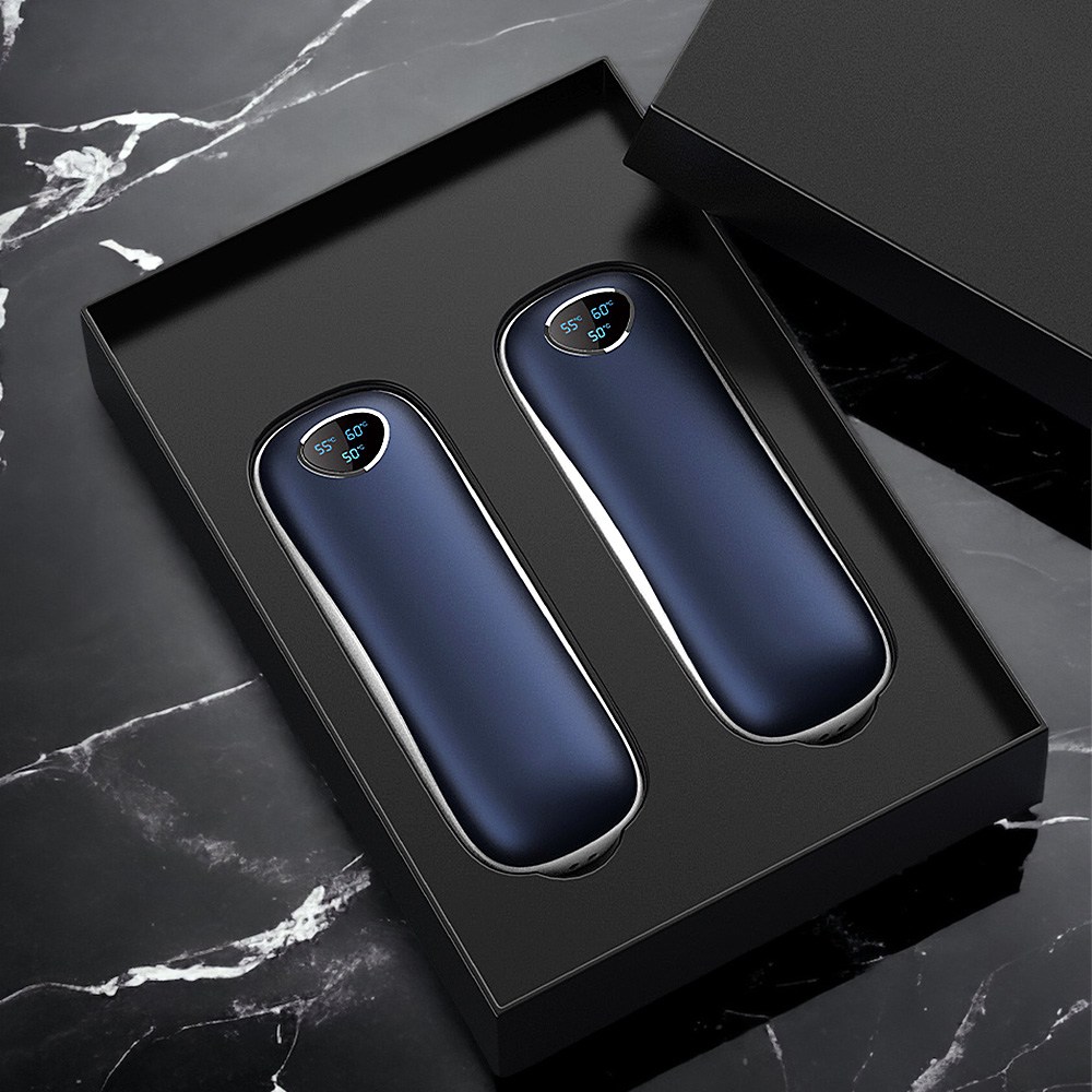 마농 트윈 충전식 보조배터리 손난로 휴대용 대용량 양면발열 미니 핫팩 5000Mah, 오렌지 42,900원