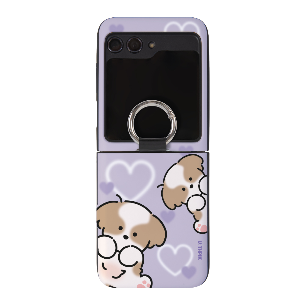 98가지 카드2장이 수납되는 마그네틱 링고리 디자인 플립6 케이스 19,800원