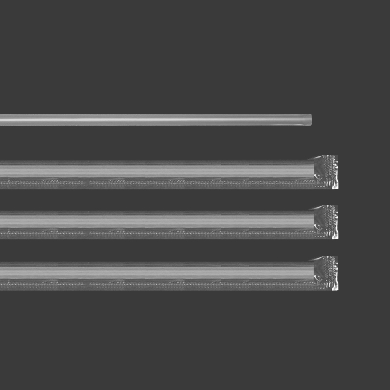 개별포장 일자 플라스틱 빨대 흰색투명 7 x 210 mm 4,950원