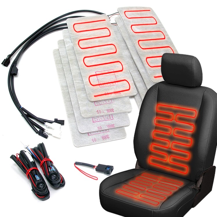 국내생산 순정형 DIY 열선시트 부품 차량용 온열시트, 세로형(한좌석-12V), 1개 27,090원