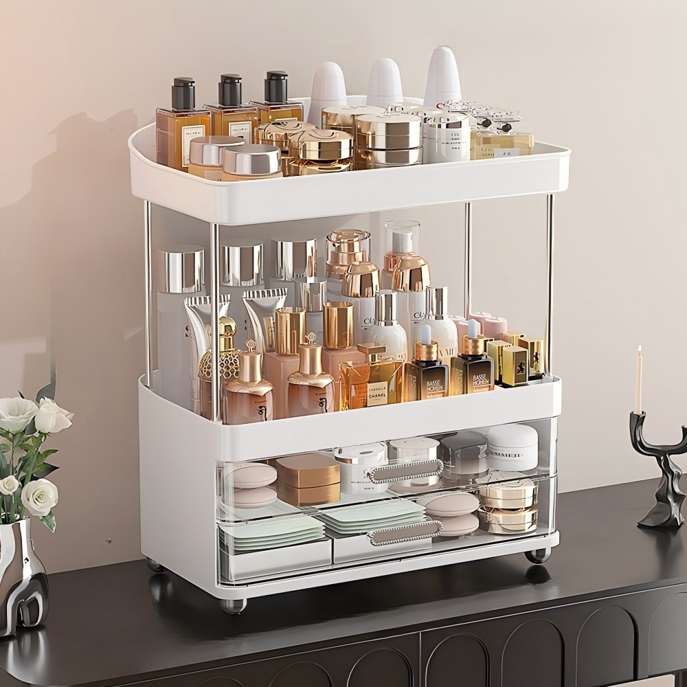 Shipshape 특대형 투명 화장품 정리함 서랍형 쿠션 팩트 립스틱 하이클래스 화장품정리대 15,290원