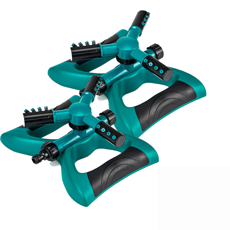 회전 스프링쿨러 잔디 정원 농사 화단 텃밭 자동 물주기 물분사기 스프링클러 일자형, 2개, 현재가 12,000원