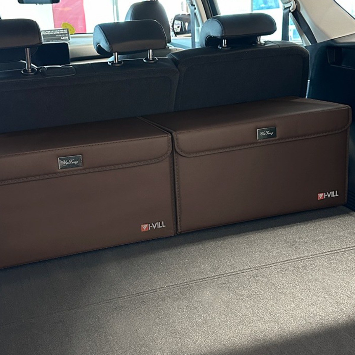 아이빌 슈퍼핏 자동차 트렁크 정리함 가죽 수납함 브라운 XL (76*32*29) 와이드형 45,900원