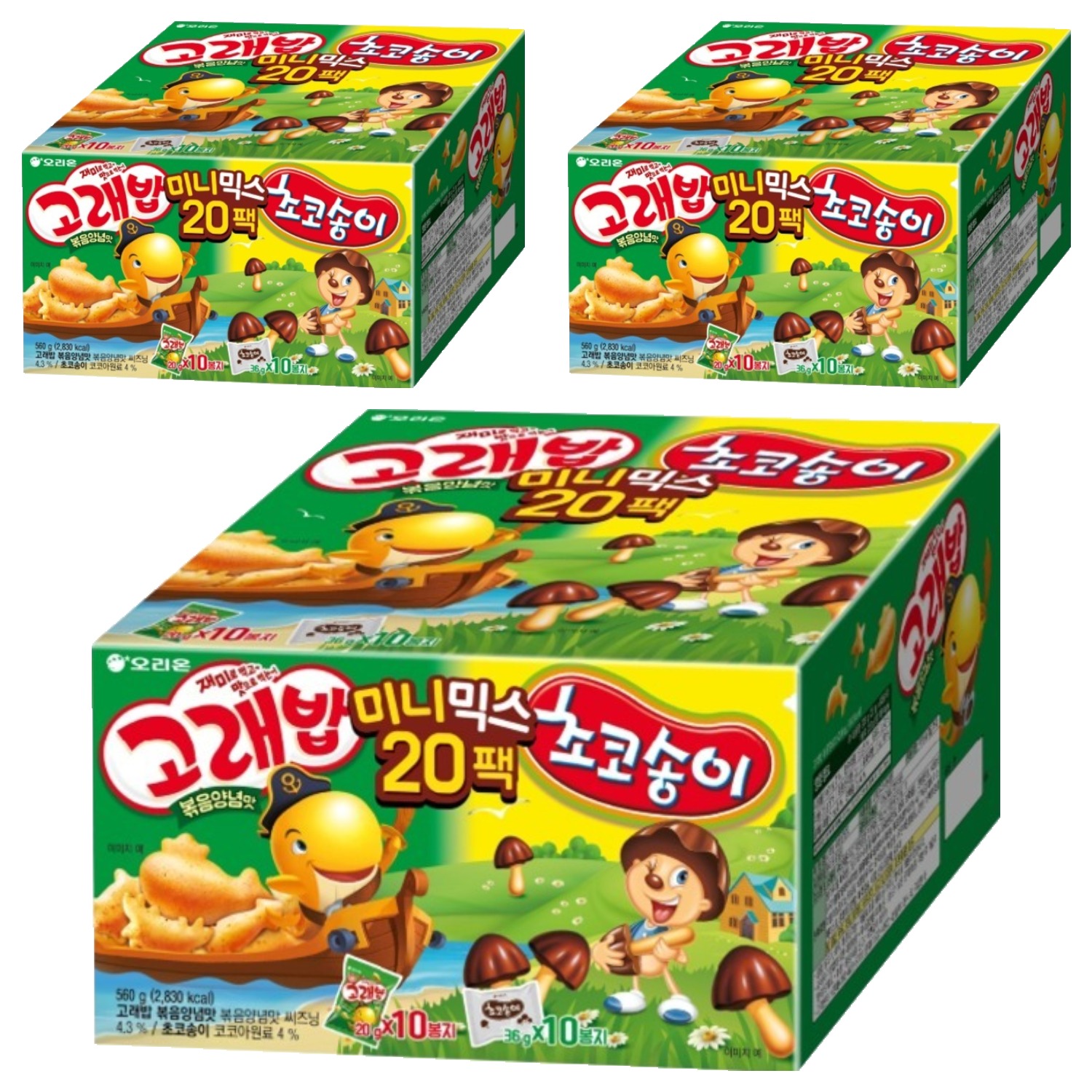 오리온 고래송이 미니믹스 과자세트 28,180원