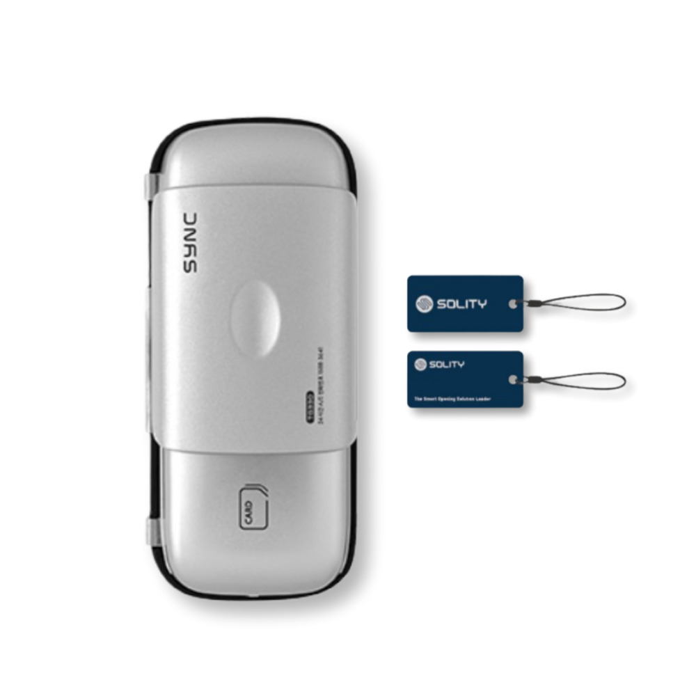 혜강 솔리티 클립형 TG330 번호키 카드키 유리문도어락전용 105,000원