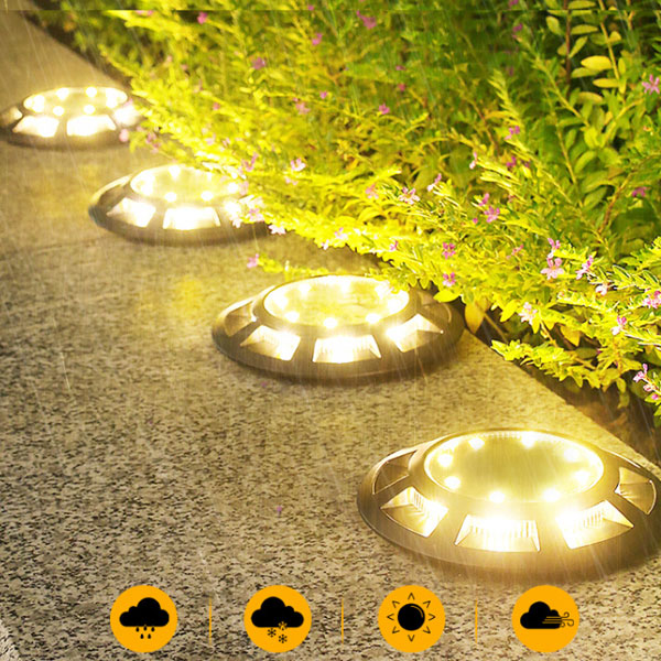 진성 태양광 16 LED 꽃이형 (4개세트) 잔디등 데크등 유도등 정원등 25,500원