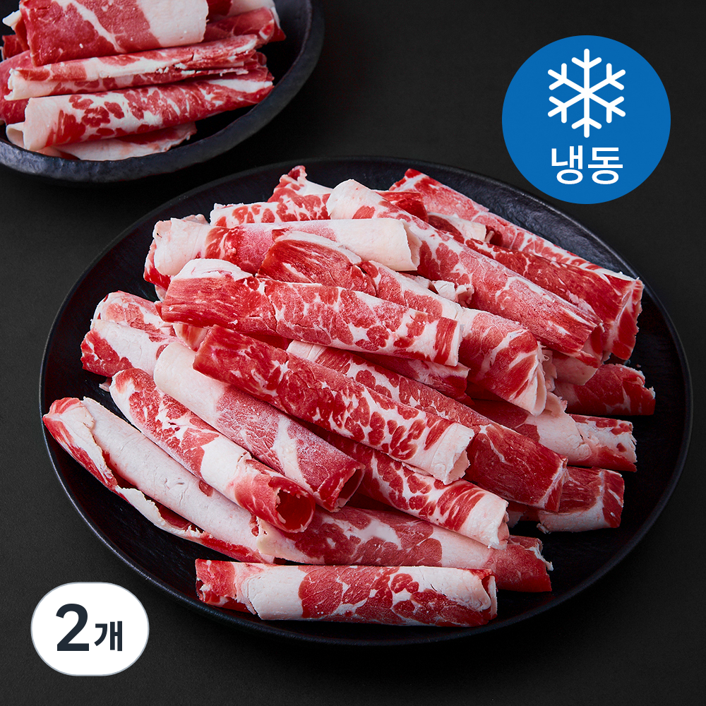 [로켓프레시] 푸드장 호주산 차돌양지 샤브샤브용 (냉동) 27,620원