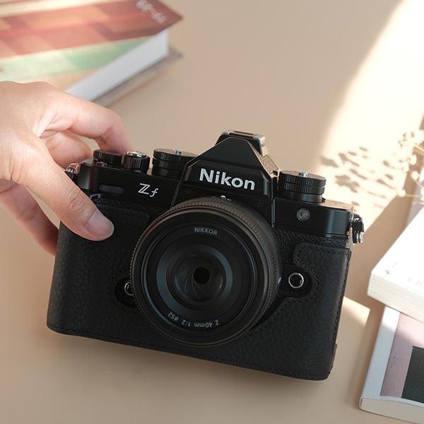 호환 Roadfisher 니콘 ZF용 진짜 가죽 카메라 가방 수제 보호 케이스 커버 베이스 시스 어깨 목 벨트 손목 스트랩 86,400원