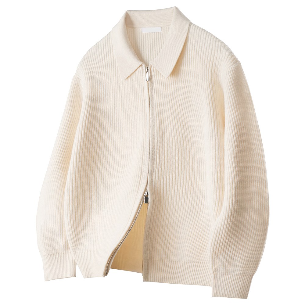 팀스핏(품질보증) 남성용 빅사이즈 비스코스 투웨이 가디건 카라 집업 니트 오버핏 39,900원