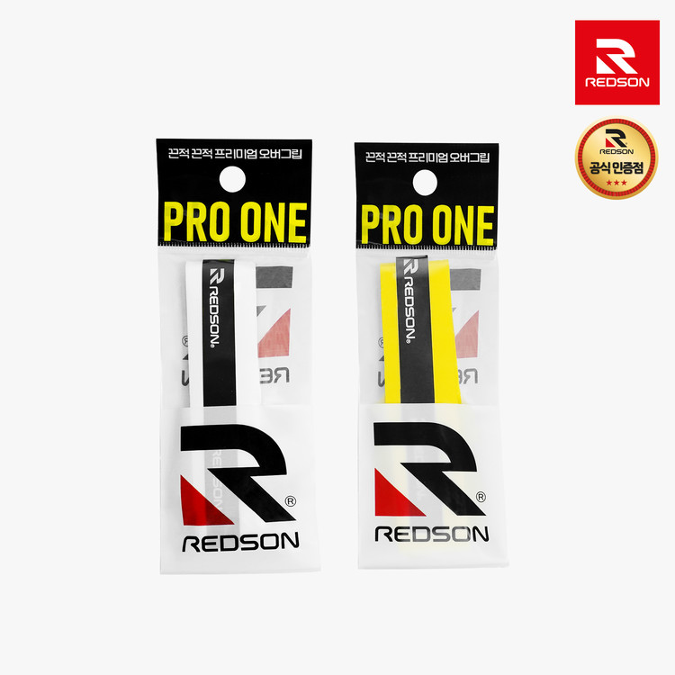 레드썬 REDSON 프로원 프리미엄 라켓 오버그립 2컬러 배드민턴 테니스 프로원 프리미엄 라켓 오버그립 2,000원