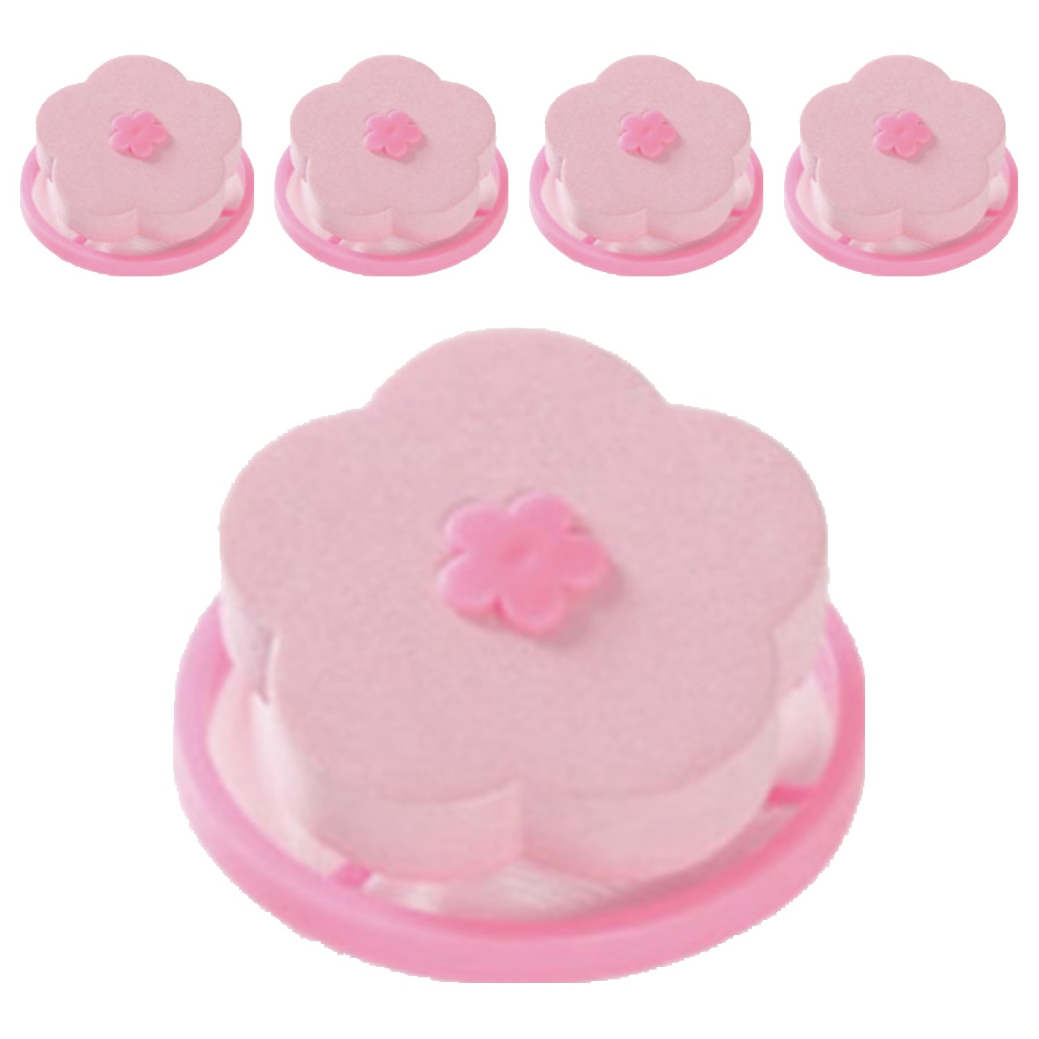 다오미 통돌이 세탁기 먼지 이물질제거 거름망, 핑크, 5개 4,220원