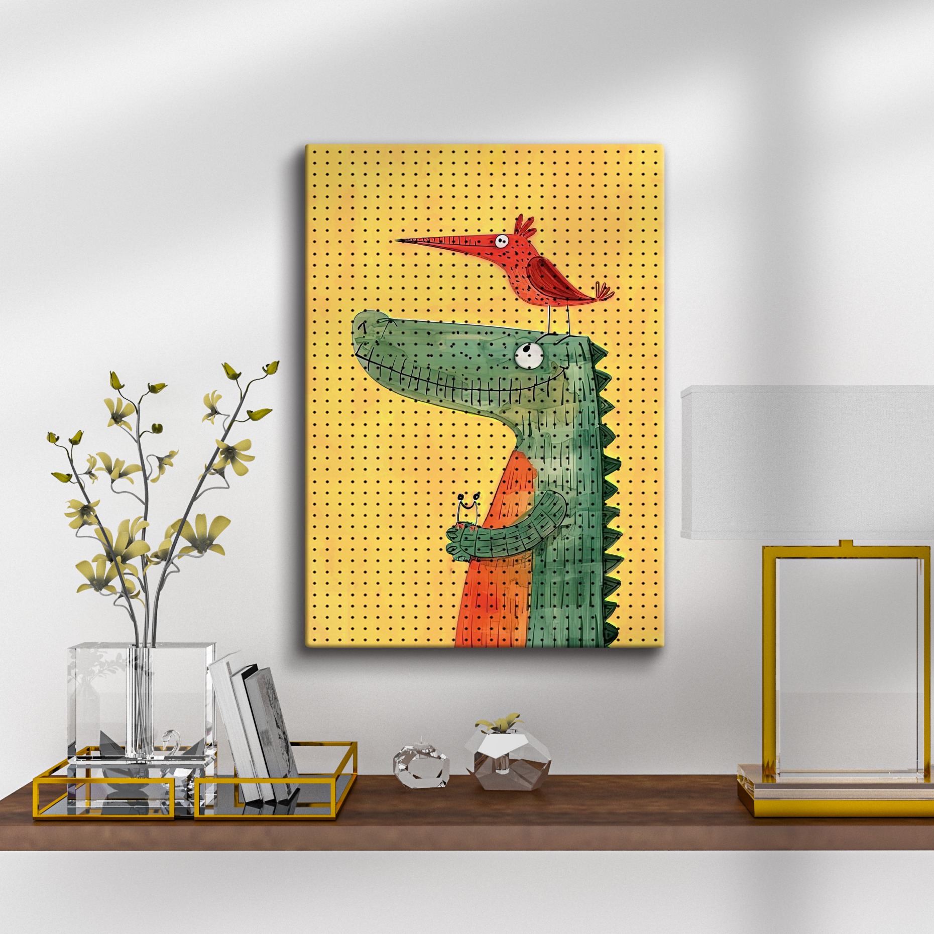 타공판닷컴 기분 좋은 하루 UV 프린팅 타공판 800 x 1000 mm 73,480원