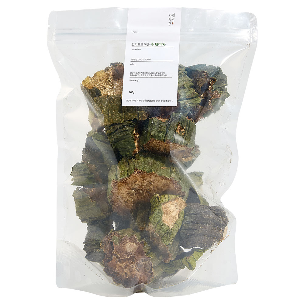 방앗간청년 압력으로 쪄서 볶은 수세미차, 100g, 1개, 1개입 8,920원