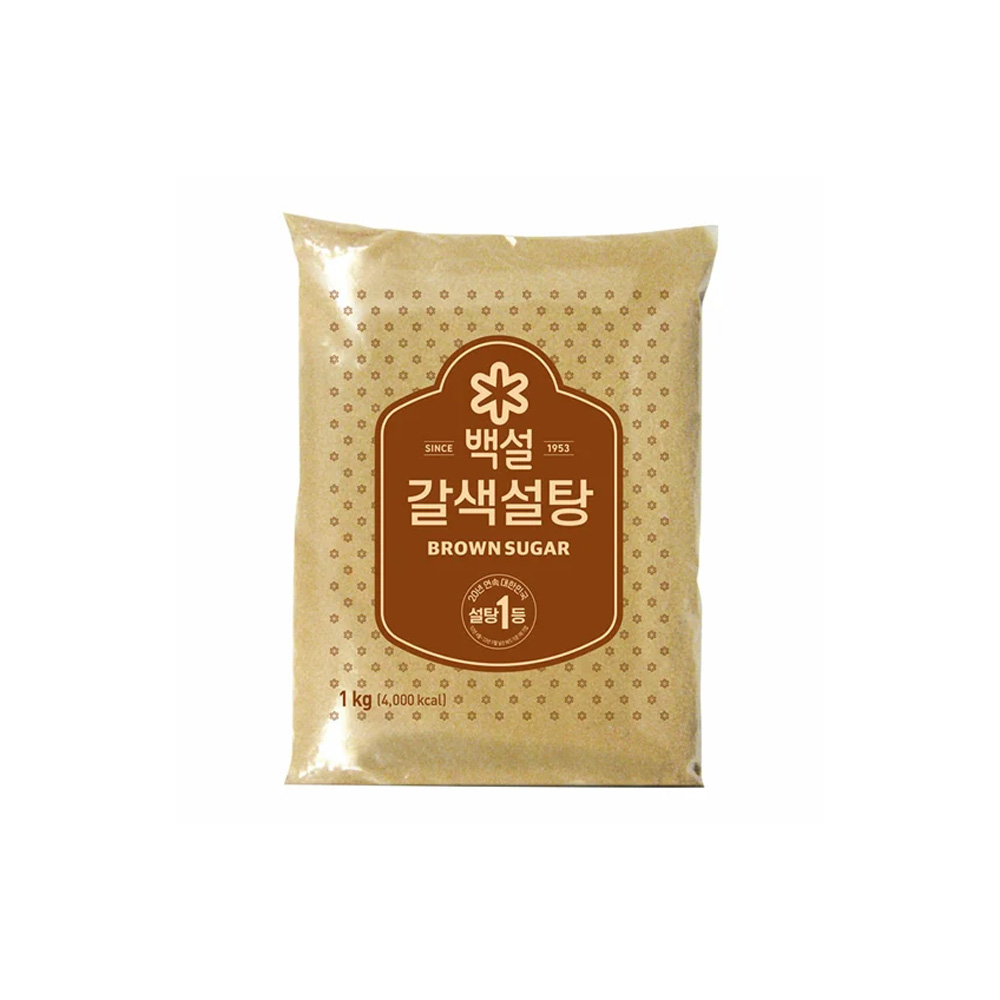 백설 갈색설탕, 2개, 1kg 7,490원