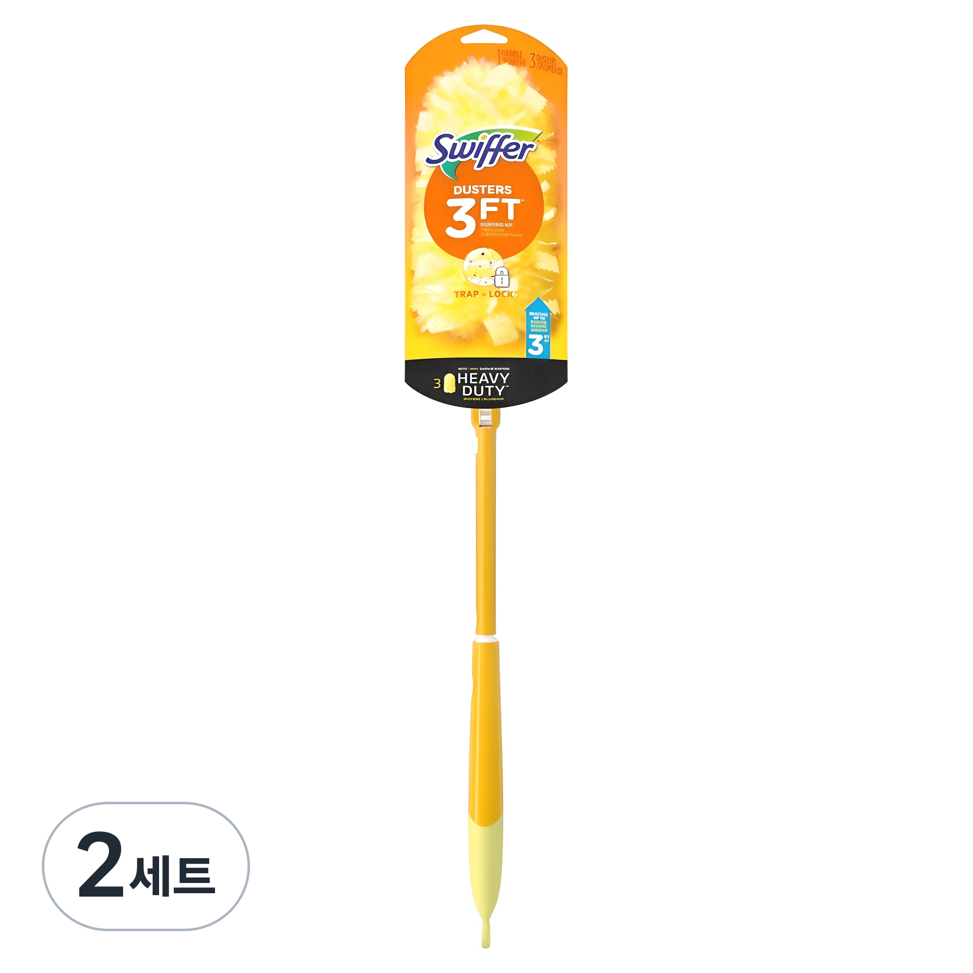 스위퍼 더스터 360 먼지떨이 스타터 키트 엑스텐더블 손잡이 90cm + 리필 3p 59,600원