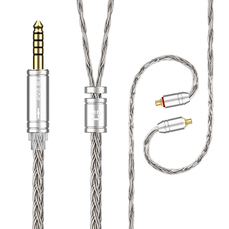 KBEAR ST16 Max 16코어 1.5M 길이 OCC 은도금 케이블 3.54.4mm 밸런스 교체형 IEM KZ ZS12 PROX 22,600원