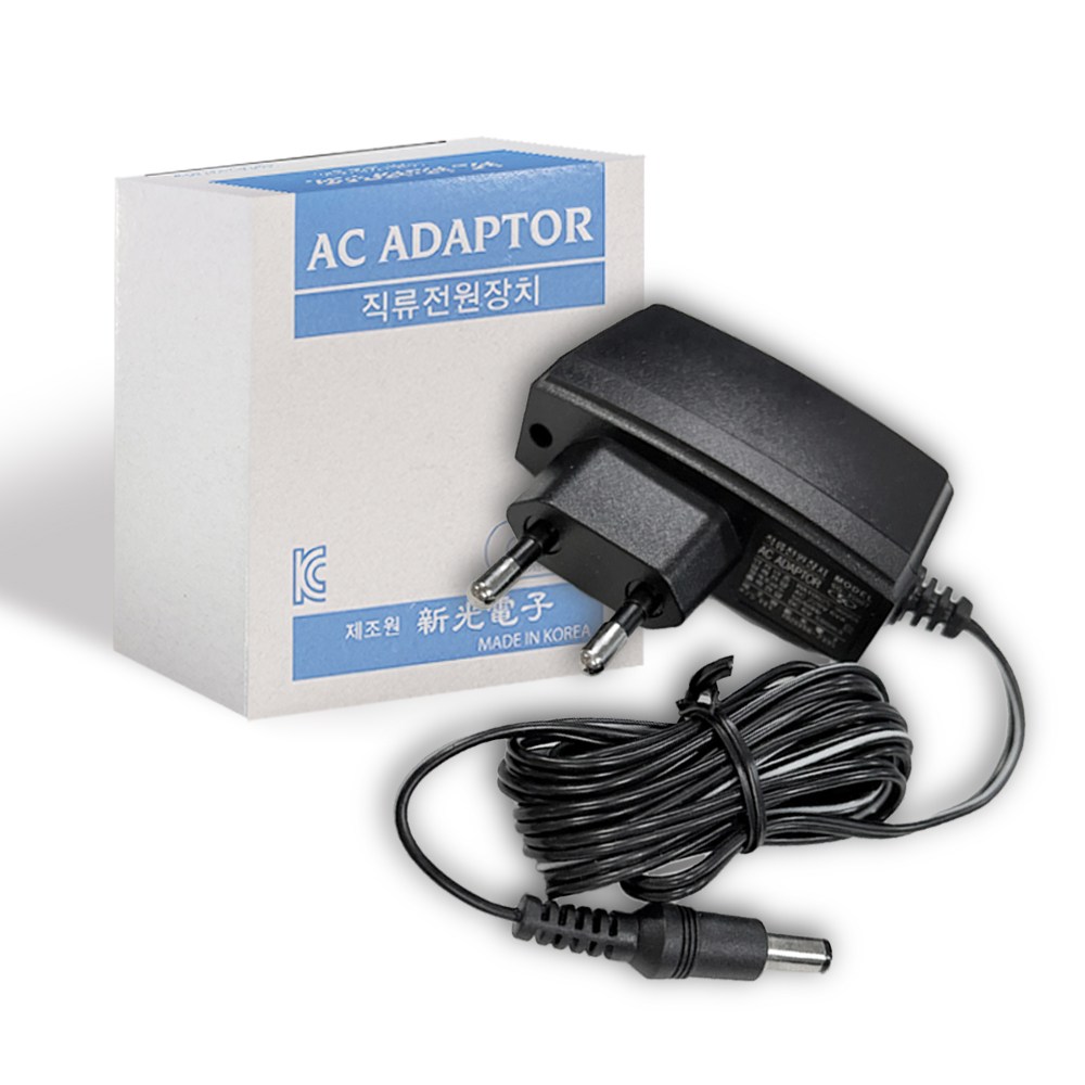 DC 아답터 6V 500mA 직류전원장치 노트북 소형기기 어댑터 3,900원